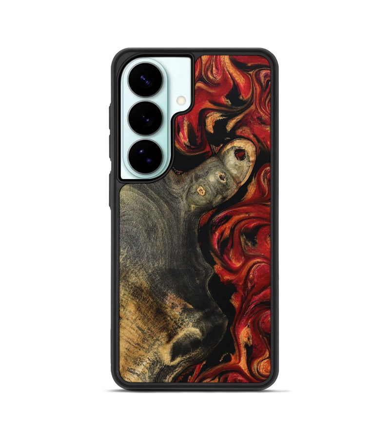 Galaxy S26 Wood Phone Case - Gia (Red, 827206)
