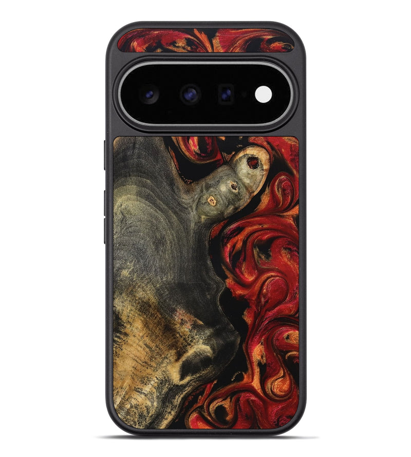 Pixel 11 Pro XL Wood Phone Case - Gia (Red, 827206)