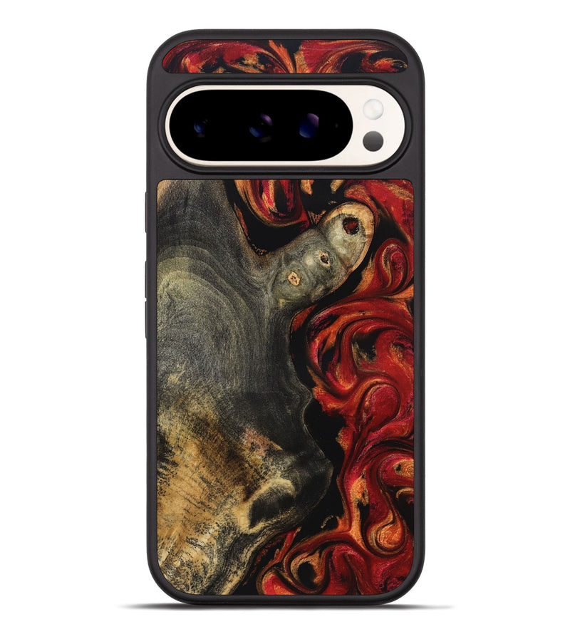 Pixel 9 Pro XL Wood Phone Case - Gia (Red, 827206)