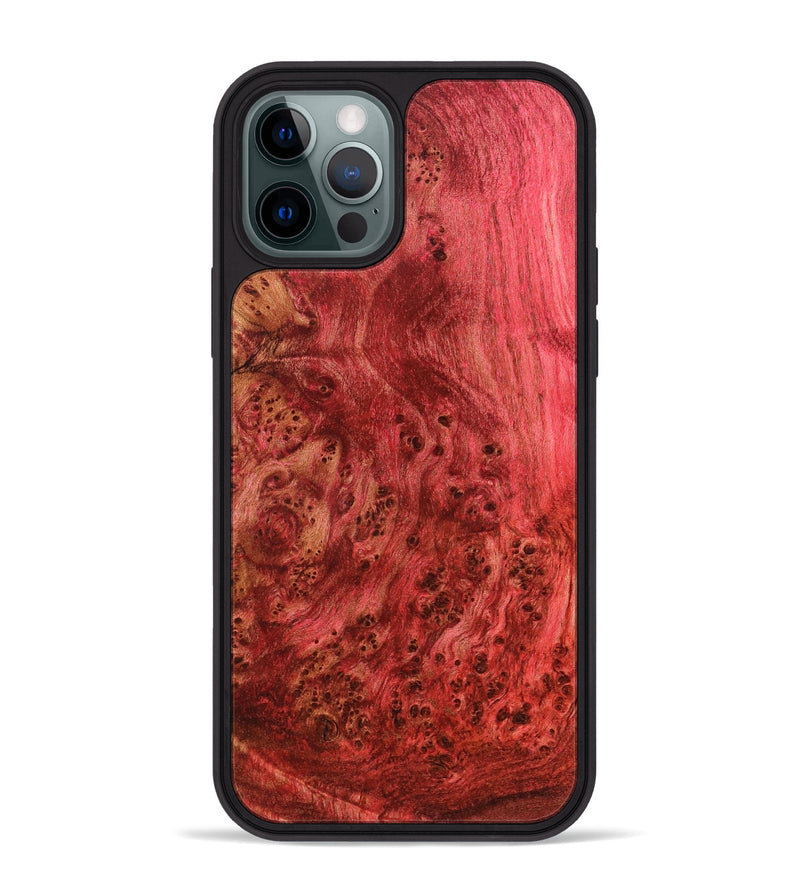 iPhone 12 Pro Max Wood Phone Case - Elbert (Wood Burl, 827208)
