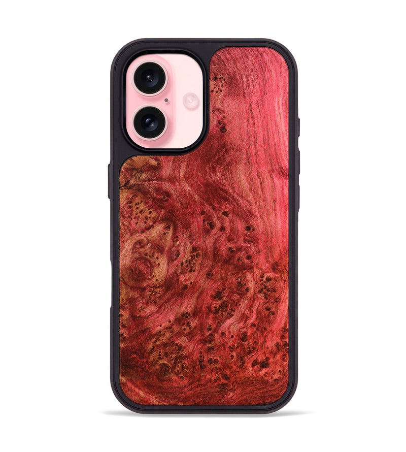 iPhone 16 Wood Phone Case - Elbert (Wood Burl, 827208)