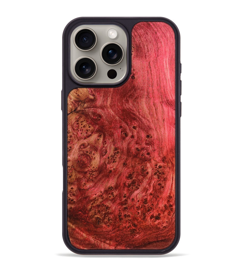 iPhone 16 Pro Max Wood Phone Case - Elbert (Wood Burl, 827208)