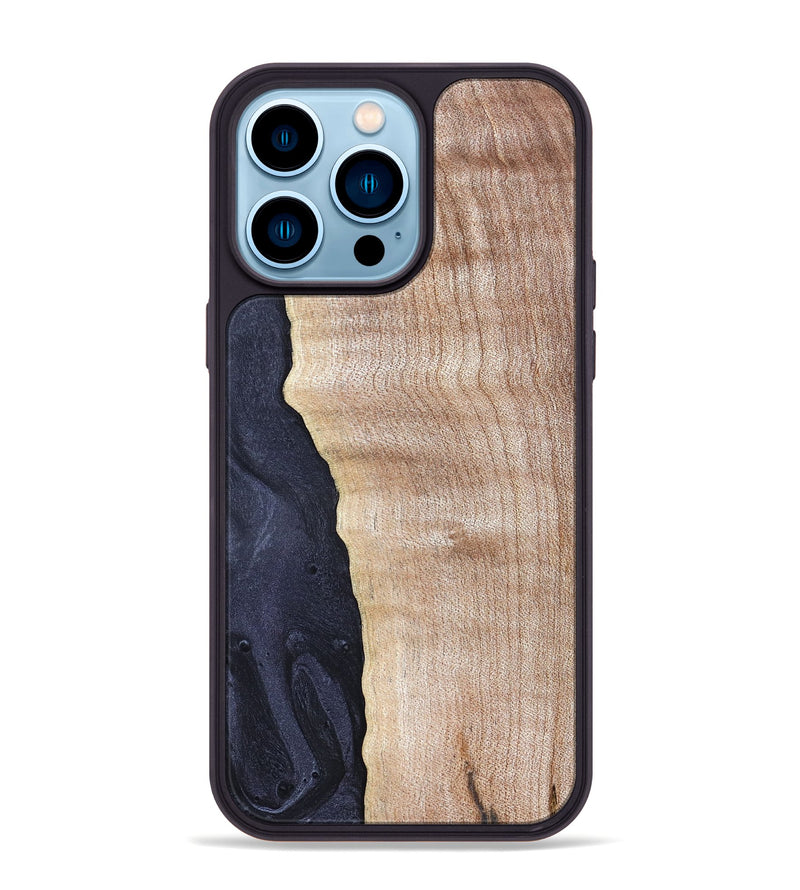 iPhone 14 Pro Max Wood Phone Case - Lara (Wood Burl, 827209)