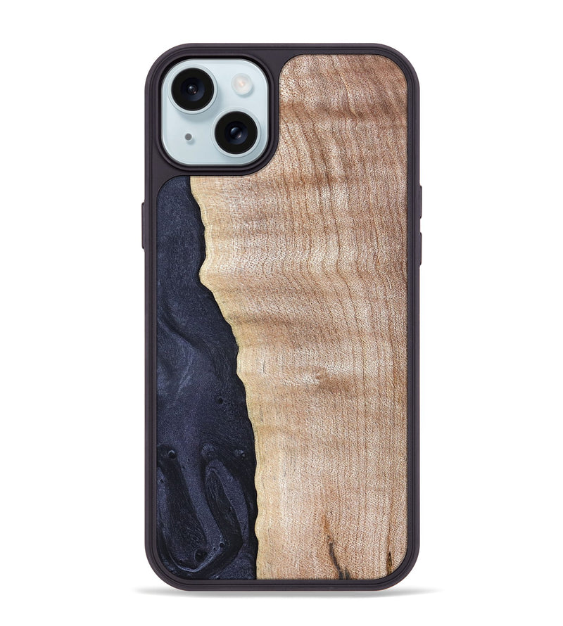 iPhone 15 Plus Wood Phone Case - Lara (Wood Burl, 827209)