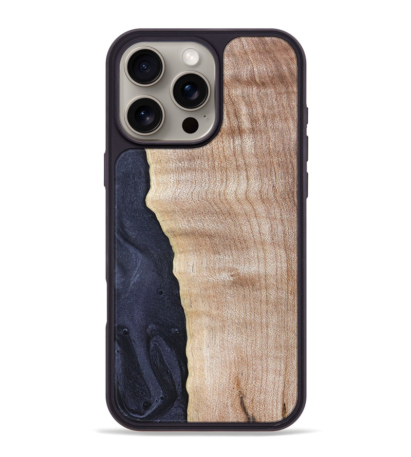 iPhone 16 Pro Max Wood Phone Case - Lara (Wood Burl, 827209)