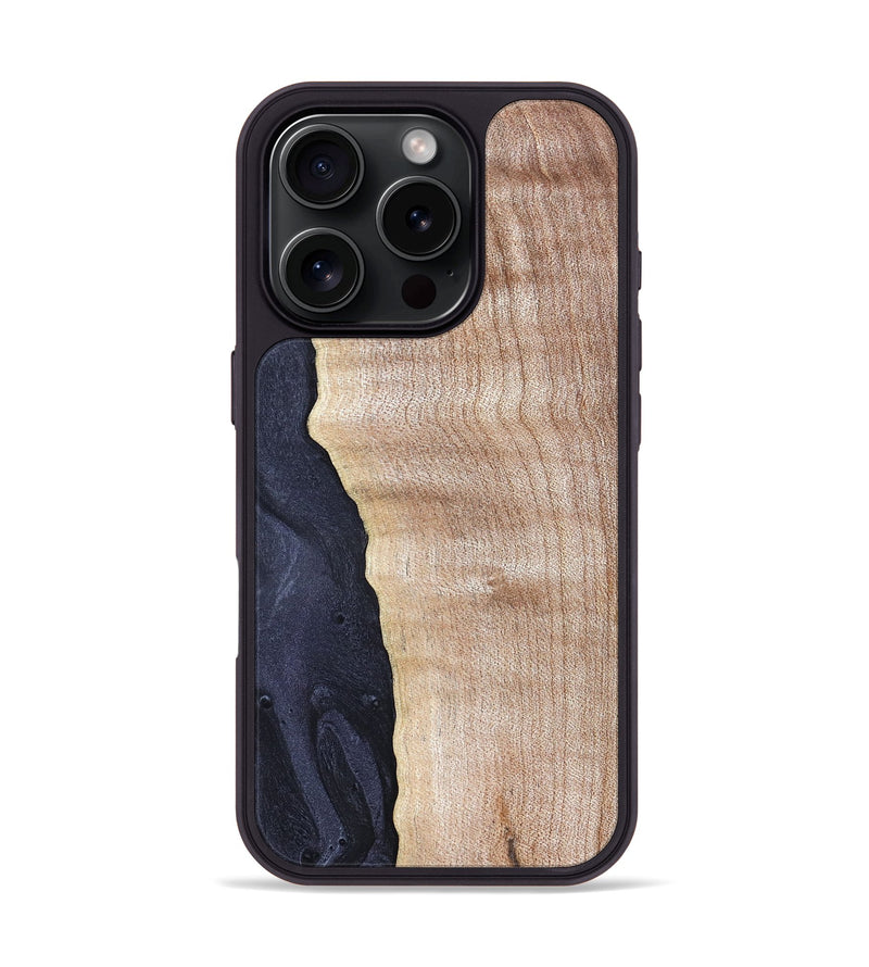 iPhone 16 Pro Wood Phone Case - Lara (Wood Burl, 827209)