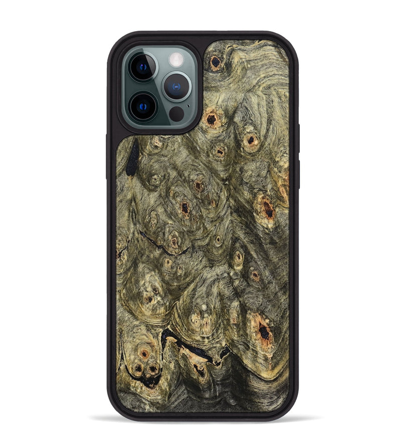 iPhone 12 Pro Max Wood Phone Case - Tony (Wood Burl, 827210)