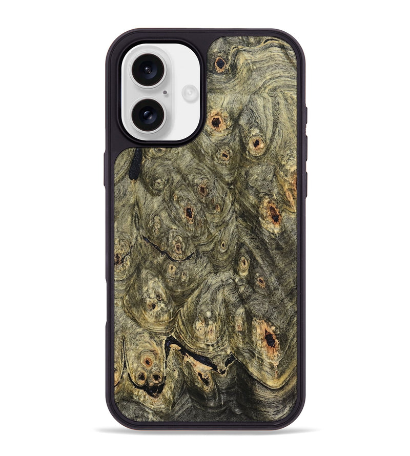 iPhone 16 Plus Wood Phone Case - Tony (Wood Burl, 827210)