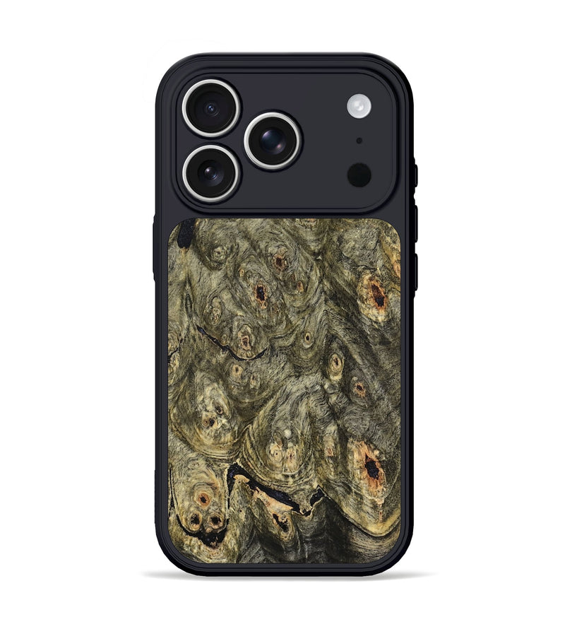 iPhone 17 Pro Wood Phone Case - Tony (Wood Burl, 827210)