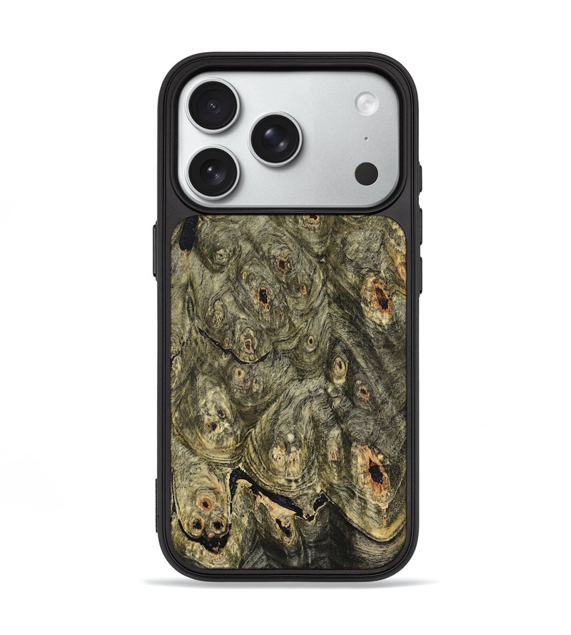 iPhone 18 Pro Wood Phone Case - Tony (Wood Burl, 827210)