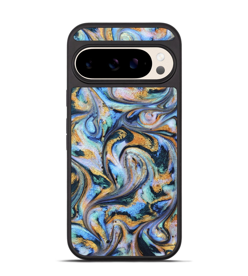Pixel 10 ResinArt Phone Case - Triston (Teal & Gold, 827214)