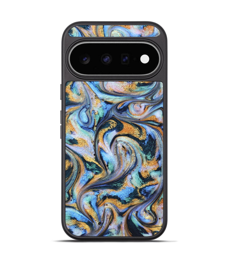 Pixel 11 ResinArt Phone Case - Triston (Teal & Gold, 827214)