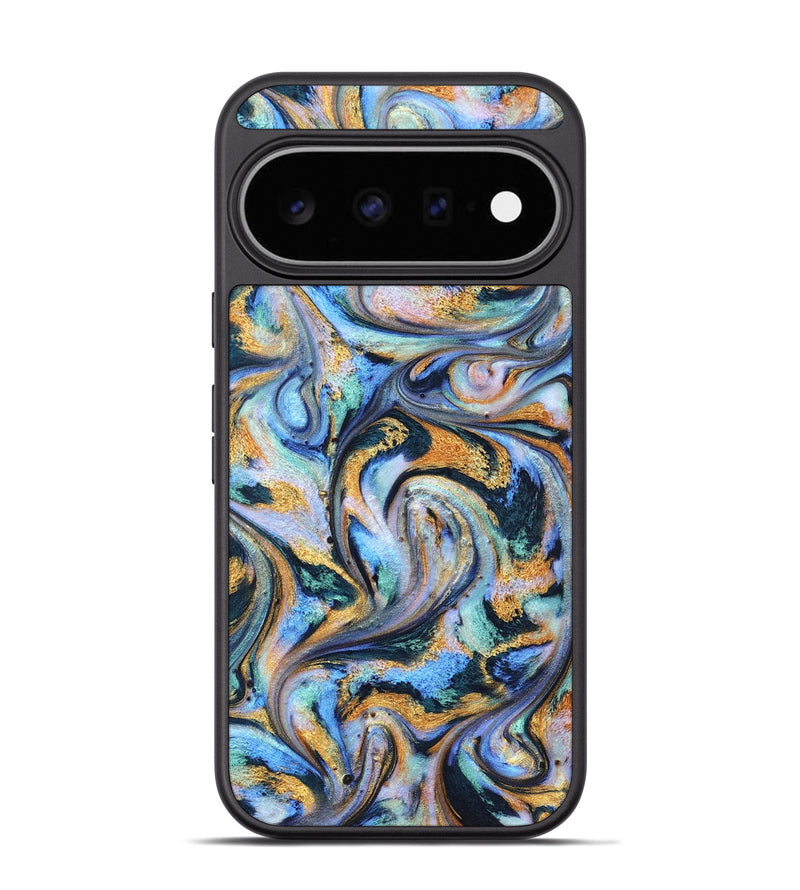 Pixel 11 Pro ResinArt Phone Case - Triston (Teal & Gold, 827214)