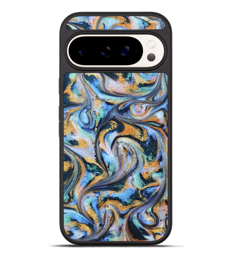 Pixel 9 Pro XL ResinArt Phone Case - Triston (Teal & Gold, 827214)