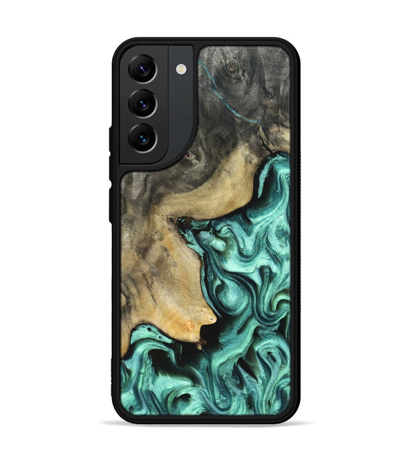 Galaxy S22 Plus Wood Phone Case - Chrissy (Green, 827217)