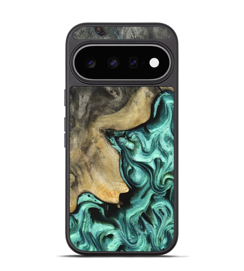Pixel 11 Wood Phone Case - Chrissy (Green, 827217)