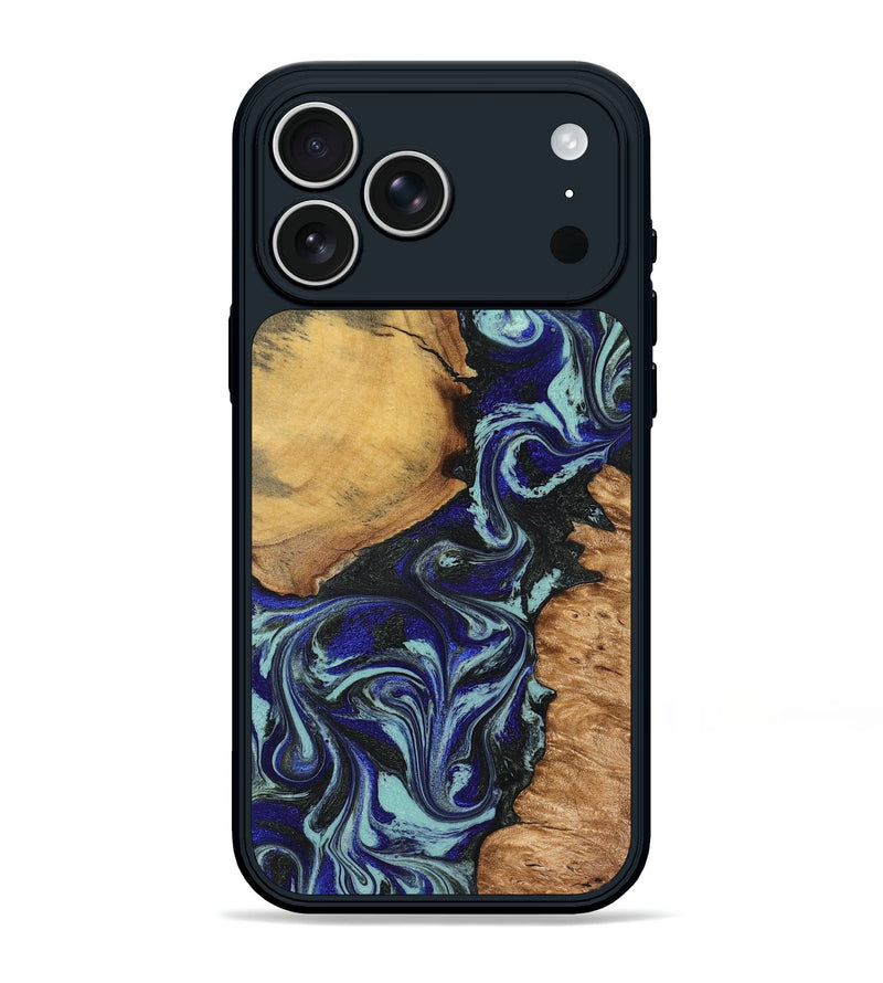 iPhone 17 Pro Max Wood Phone Case - Myranda (Green, 827218)