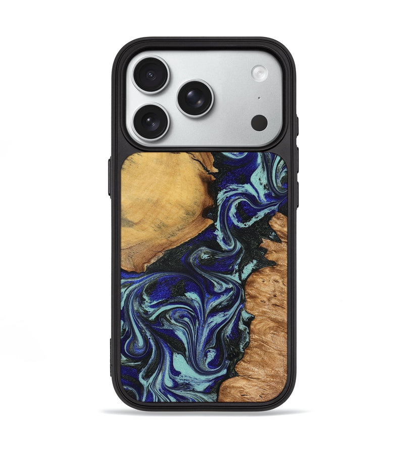 iPhone 18 Pro Wood Phone Case - Myranda (Green, 827218)