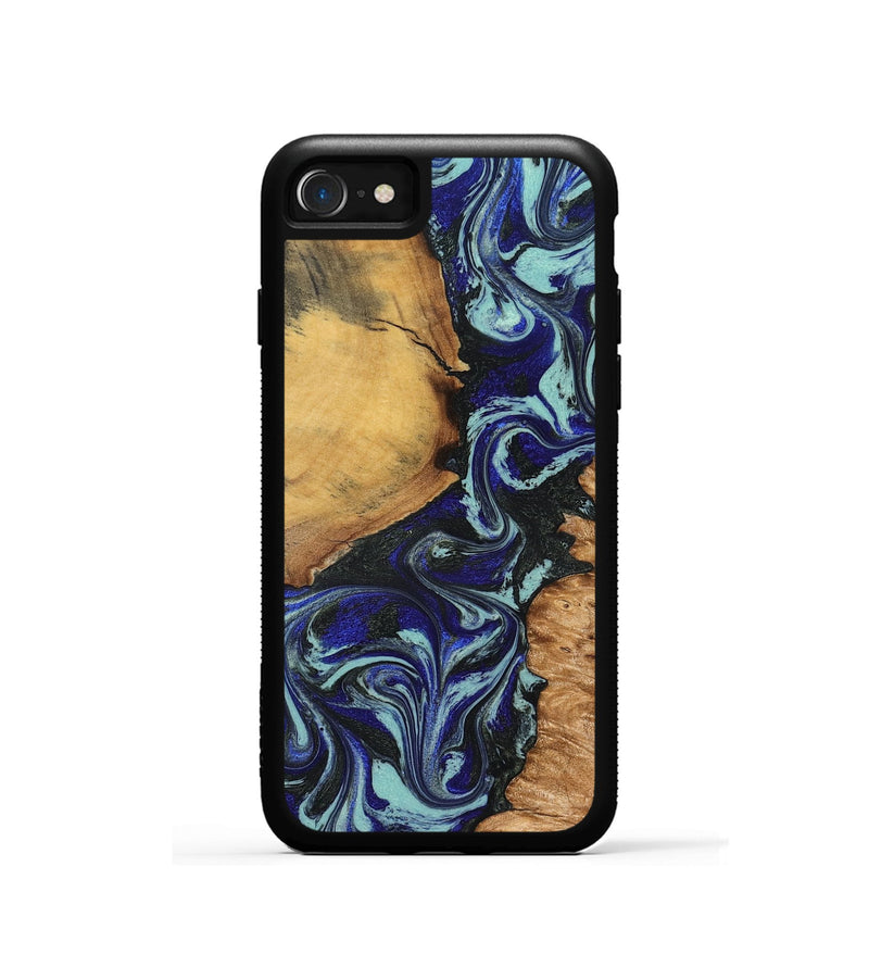iPhone SE Wood Phone Case - Myranda (Green, 827218)