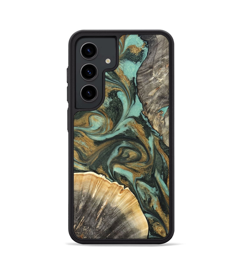 Galaxy S24 Wood Phone Case - Glenna (Green, 827219)