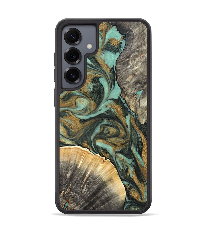 Galaxy S25 Plus Wood Phone Case - Glenna (Green, 827219)