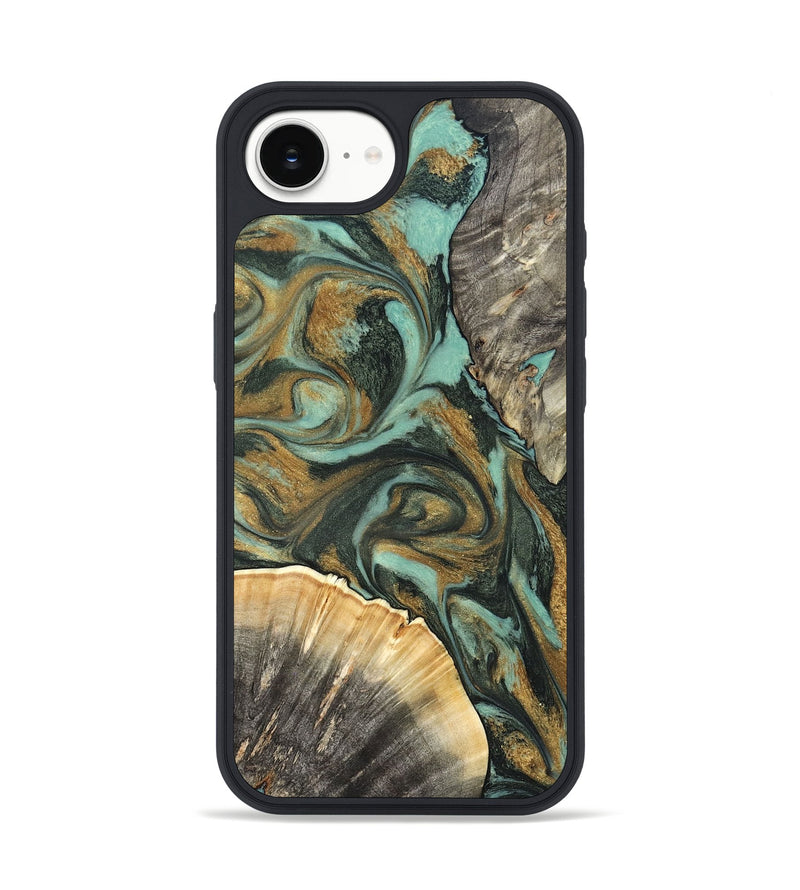 iPhone 16e Wood Phone Case - Glenna (Green, 827219)