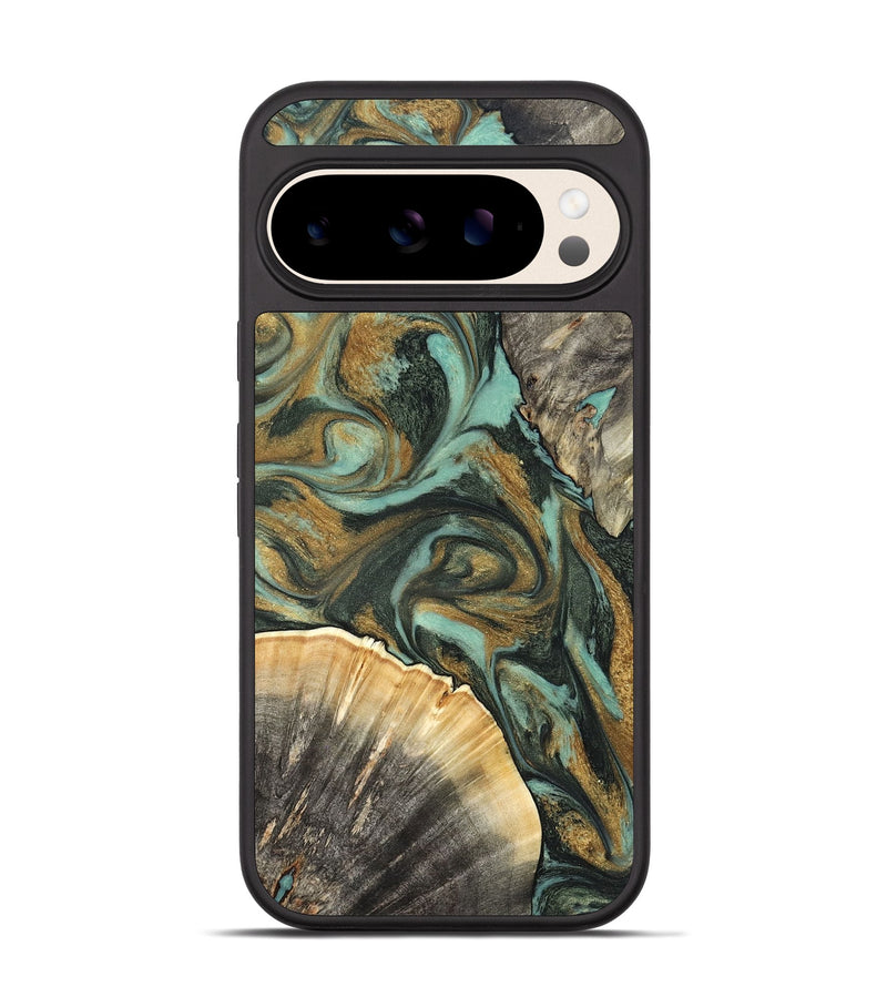 Pixel 10 Wood Phone Case - Glenna (Green, 827219)