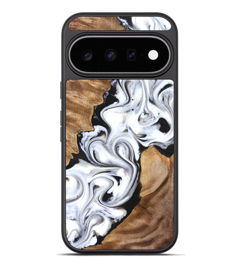 Pixel 11 Pro XL Wood Phone Case - Ameer (Black & White, 827220)
