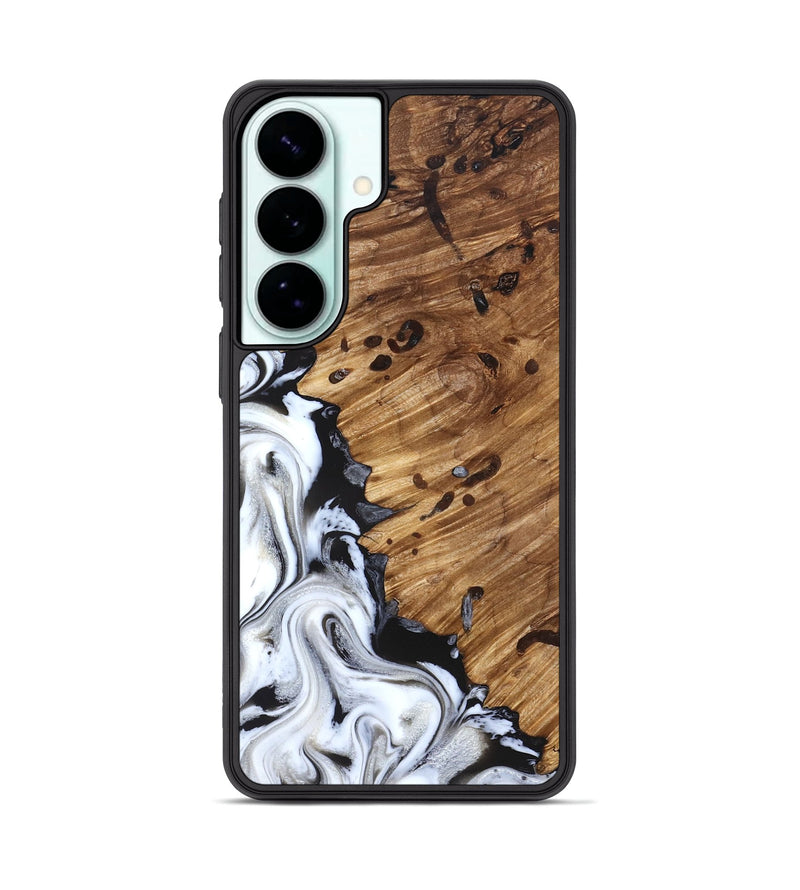 Galaxy S26 Plus Wood Phone Case - Lorelei (Black & White, 827221)