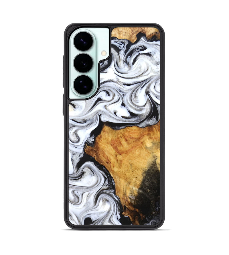 Galaxy S26 Plus Wood Phone Case - Minerva (Black & White, 827224)