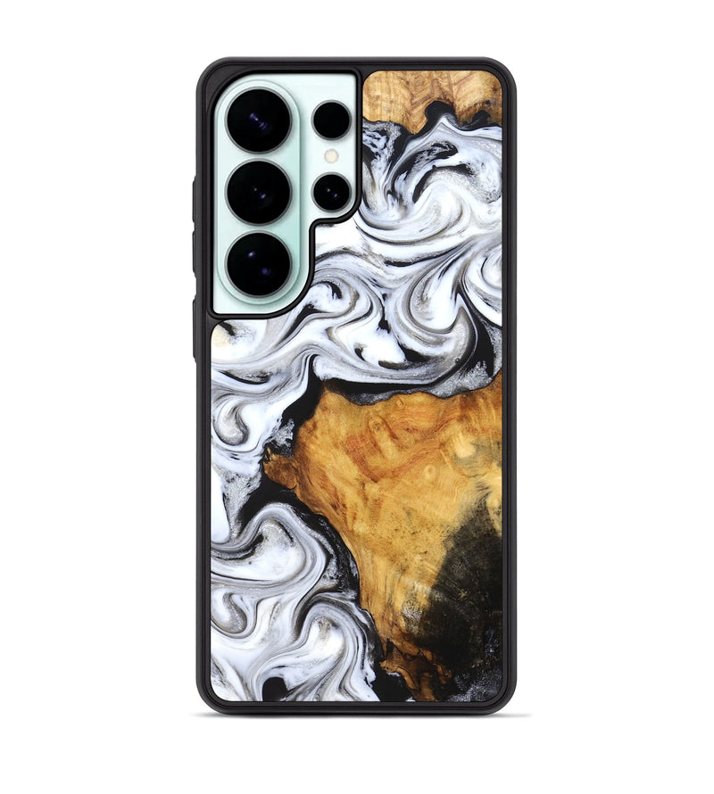 Galaxy S26 Ultra Wood Phone Case - Minerva (Black & White, 827224)