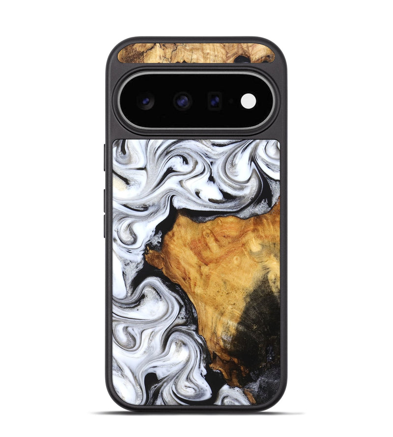 Pixel 11 Wood Phone Case - Minerva (Black & White, 827224)