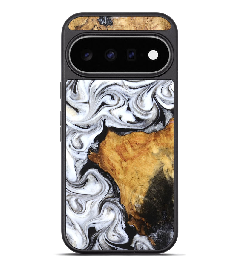 Pixel 11 Pro XL Wood Phone Case - Minerva (Black & White, 827224)