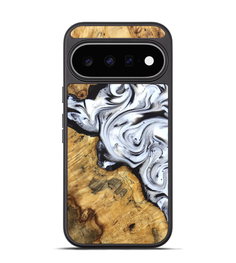Pixel 11 Wood Phone Case - Luisa (Black & White, 827225)