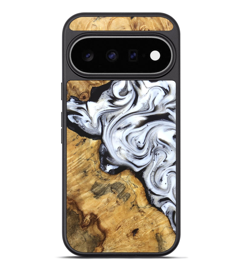 Pixel 11 Pro XL Wood Phone Case - Luisa (Black & White, 827225)