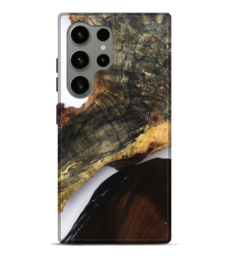 Galaxy S24 Ultra Wood Live Edge Phone Case - Blanca (Clear, 827227)