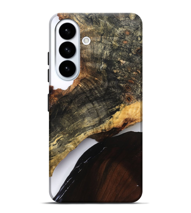 Galaxy S26 Plus Wood Live Edge Phone Case - Blanca (Clear, 827227)