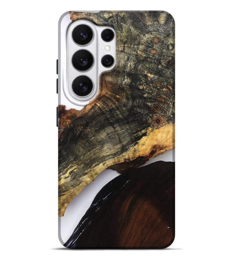 Galaxy S26 Ultra Wood Live Edge Phone Case - Blanca (Clear, 827227)