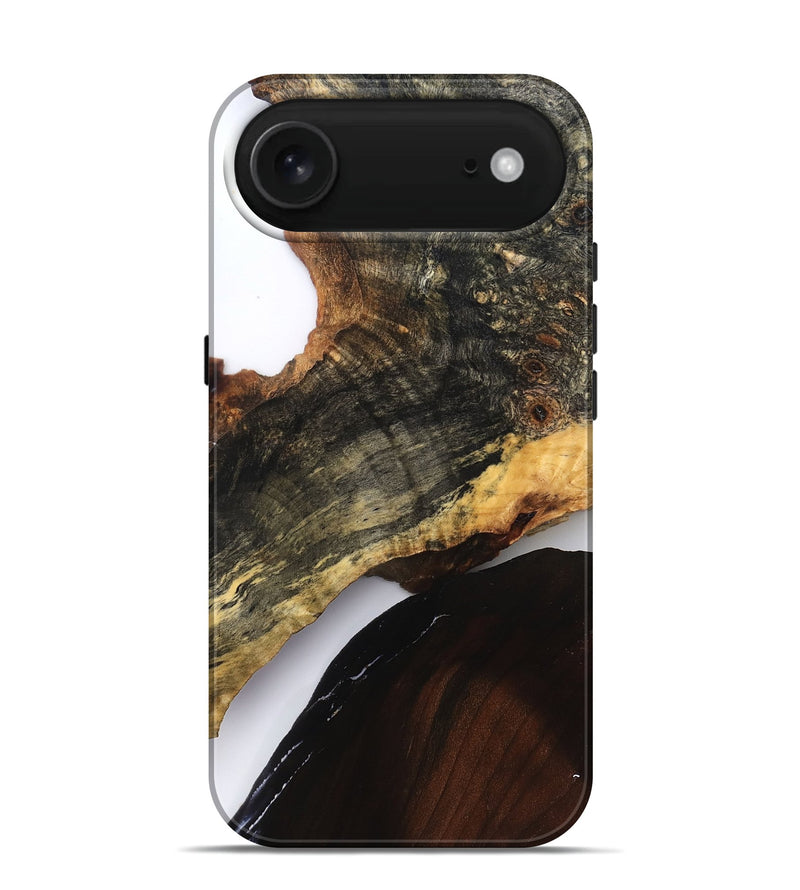 iPhone 17 Air Wood Live Edge Phone Case - Blanca (Clear, 827227)