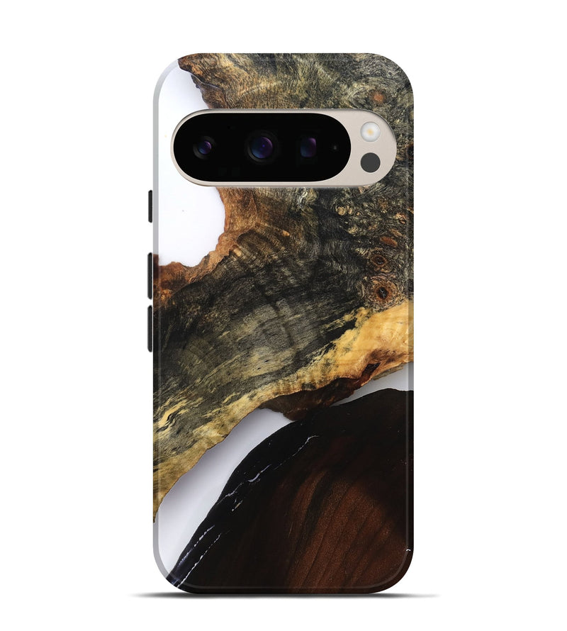 Pixel 10 Wood Live Edge Phone Case - Blanca (Clear, 827227)