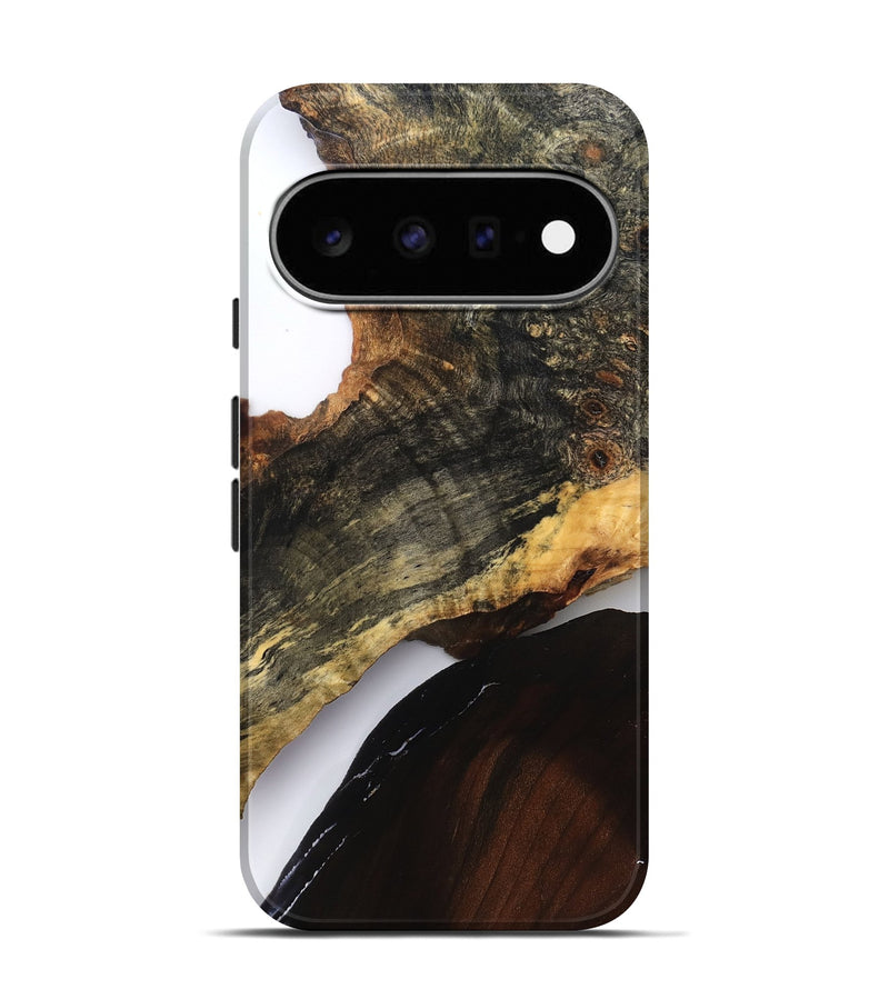 Pixel 11 Pro Wood Live Edge Phone Case - Blanca (Clear, 827227)
