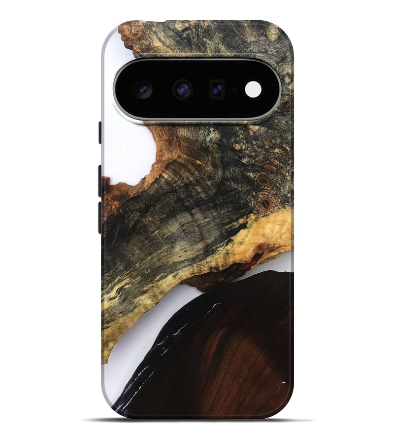 Pixel 11 Pro XL Wood Live Edge Phone Case - Blanca (Clear, 827227)
