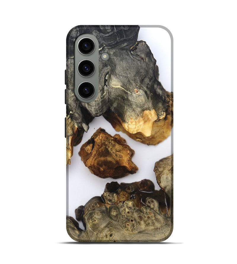 Galaxy S24 Wood Live Edge Phone Case - Cailyn (Clear, 827228)