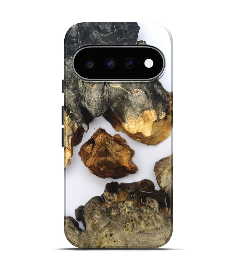 Pixel 11 Pro Wood Live Edge Phone Case - Cailyn (Clear, 827228)