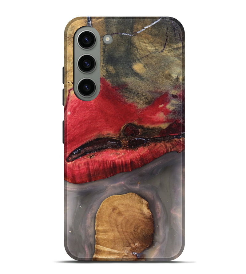 Galaxy S23 Plus Wood Live Edge Phone Case - Keaton (Clear, 827230)