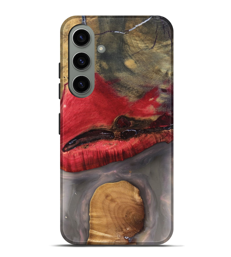 Galaxy S24 Plus Wood Live Edge Phone Case - Keaton (Clear, 827230)