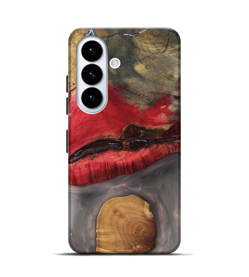 Galaxy S26 Wood Live Edge Phone Case - Keaton (Clear, 827230)