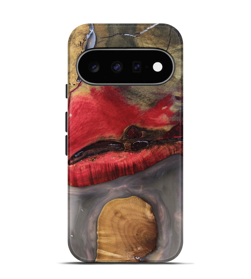 Pixel 11 Wood Live Edge Phone Case - Keaton (Clear, 827230)