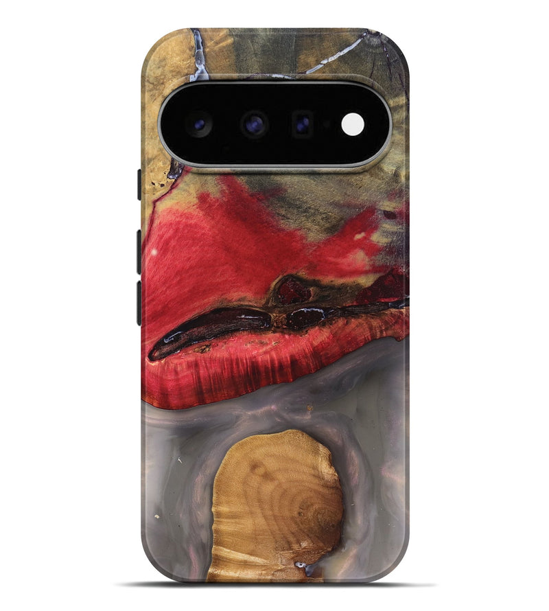 Pixel 11 Pro XL Wood Live Edge Phone Case - Keaton (Clear, 827230)