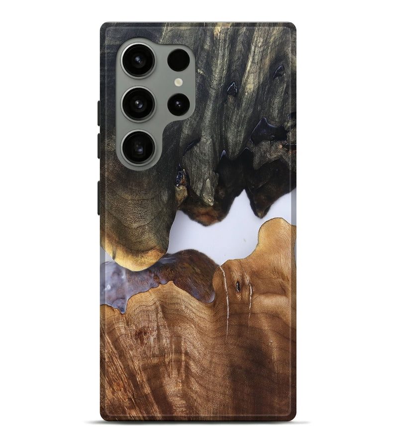 Galaxy S24 Ultra Wood Live Edge Phone Case - Simone (Clear, 827231)